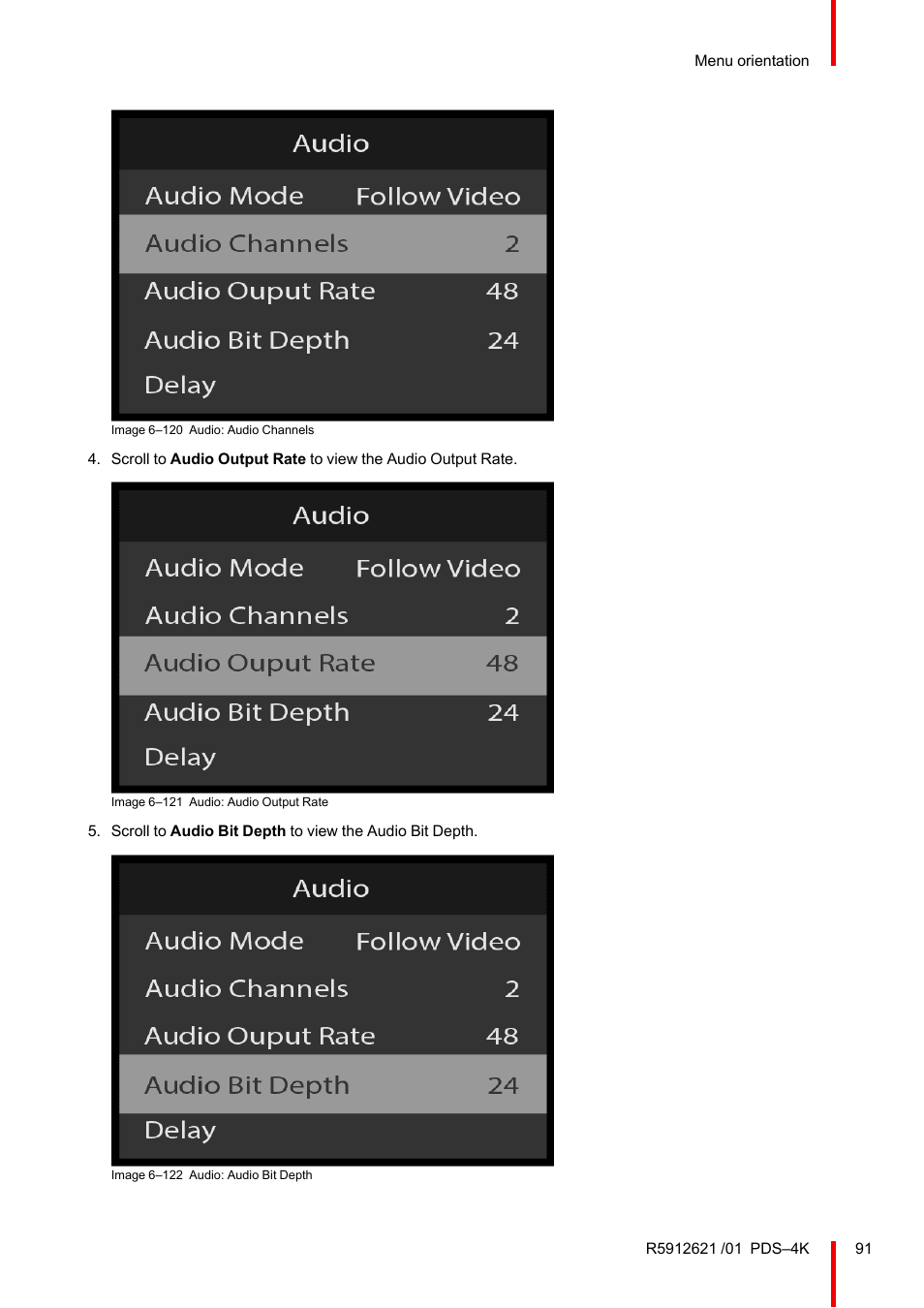 Barco PDS-4K HDMI Presentation Switcher User Manual | Page 91 / 224