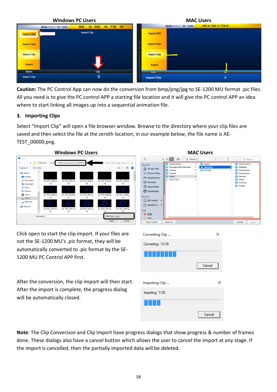 Datavideo SE-1200MU 6-Input Switcher and RMC-260 Controller Bundle User Manual | Page 58 / 90