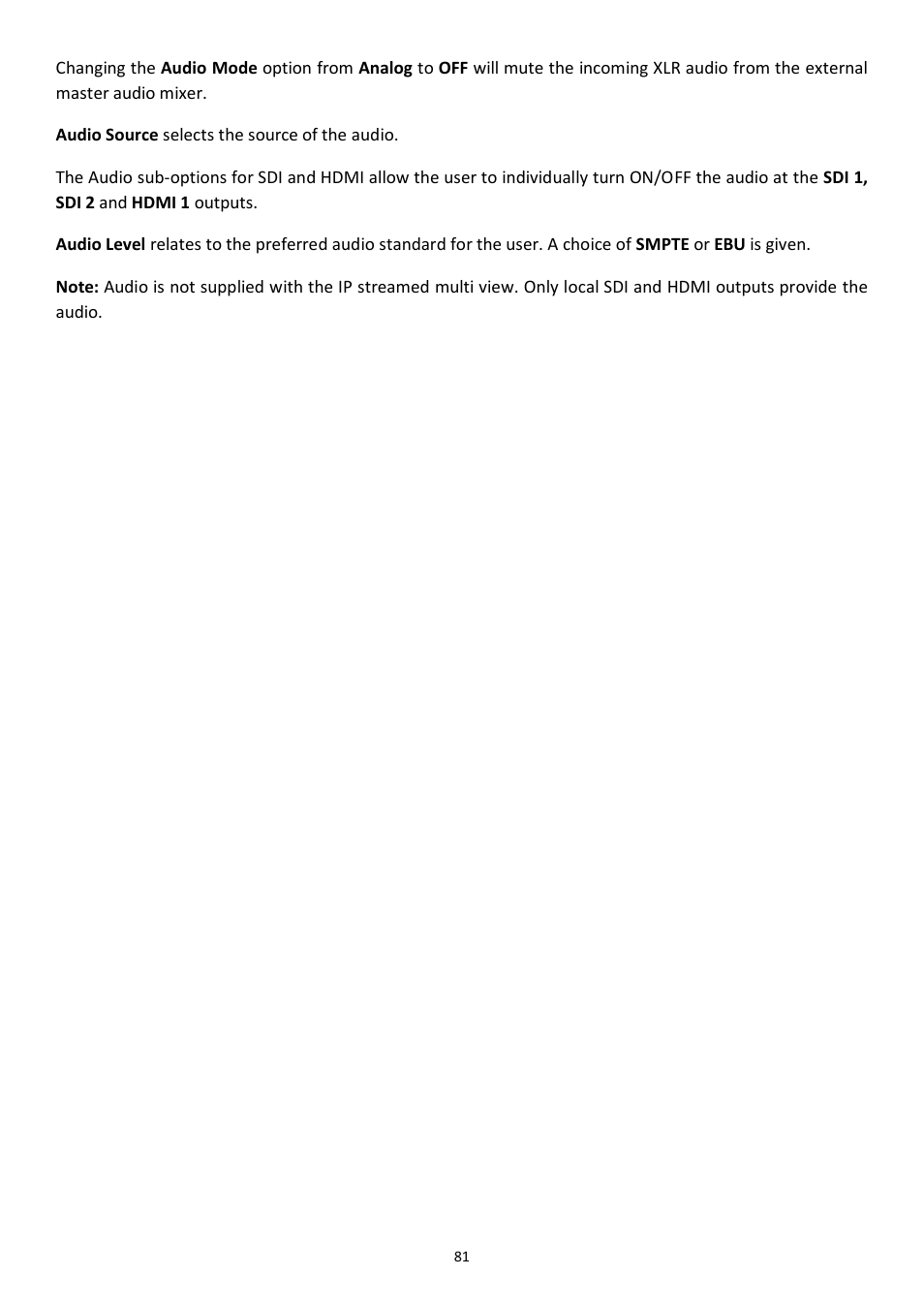 Datavideo SE-1200MU 6-Input Switcher and RMC-260 Controller Bundle User Manual | Page 81 / 90