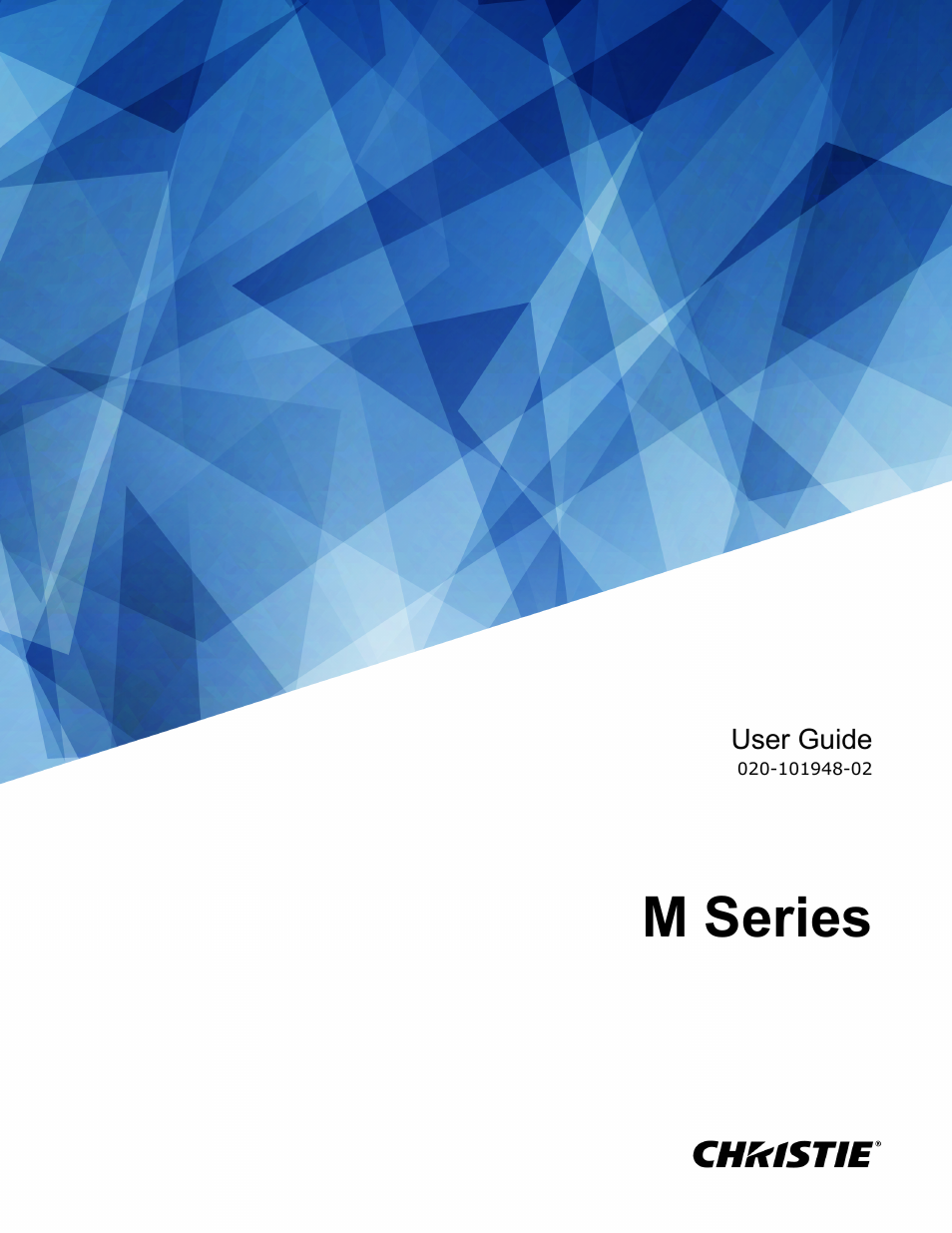 Christie M Series WU14K-M WUXGA 3DLP Projector (No Lens) User Manual | 89 pages