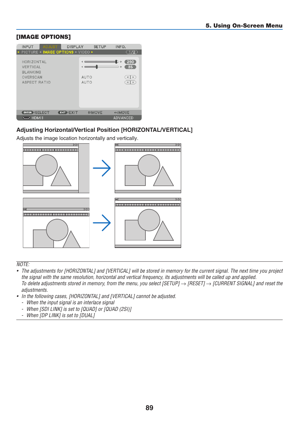 NEC 40,000-Lumen 4K Laser Installation Projector User Manual | Page 106 / 192