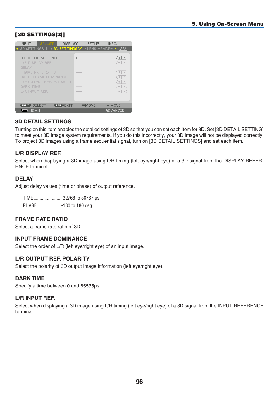 NEC 40,000-Lumen 4K Laser Installation Projector User Manual | Page 113 / 192