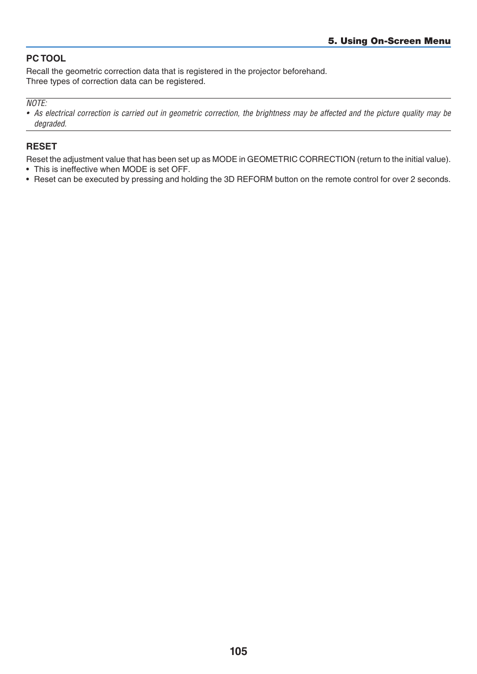 NEC 40,000-Lumen 4K Laser Installation Projector User Manual | Page 122 / 192