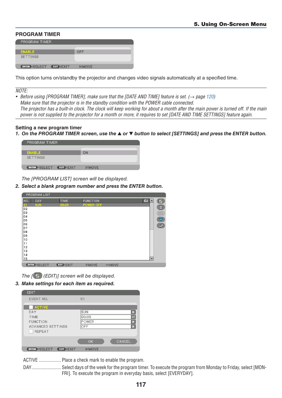 NEC 40,000-Lumen 4K Laser Installation Projector User Manual | Page 134 / 192