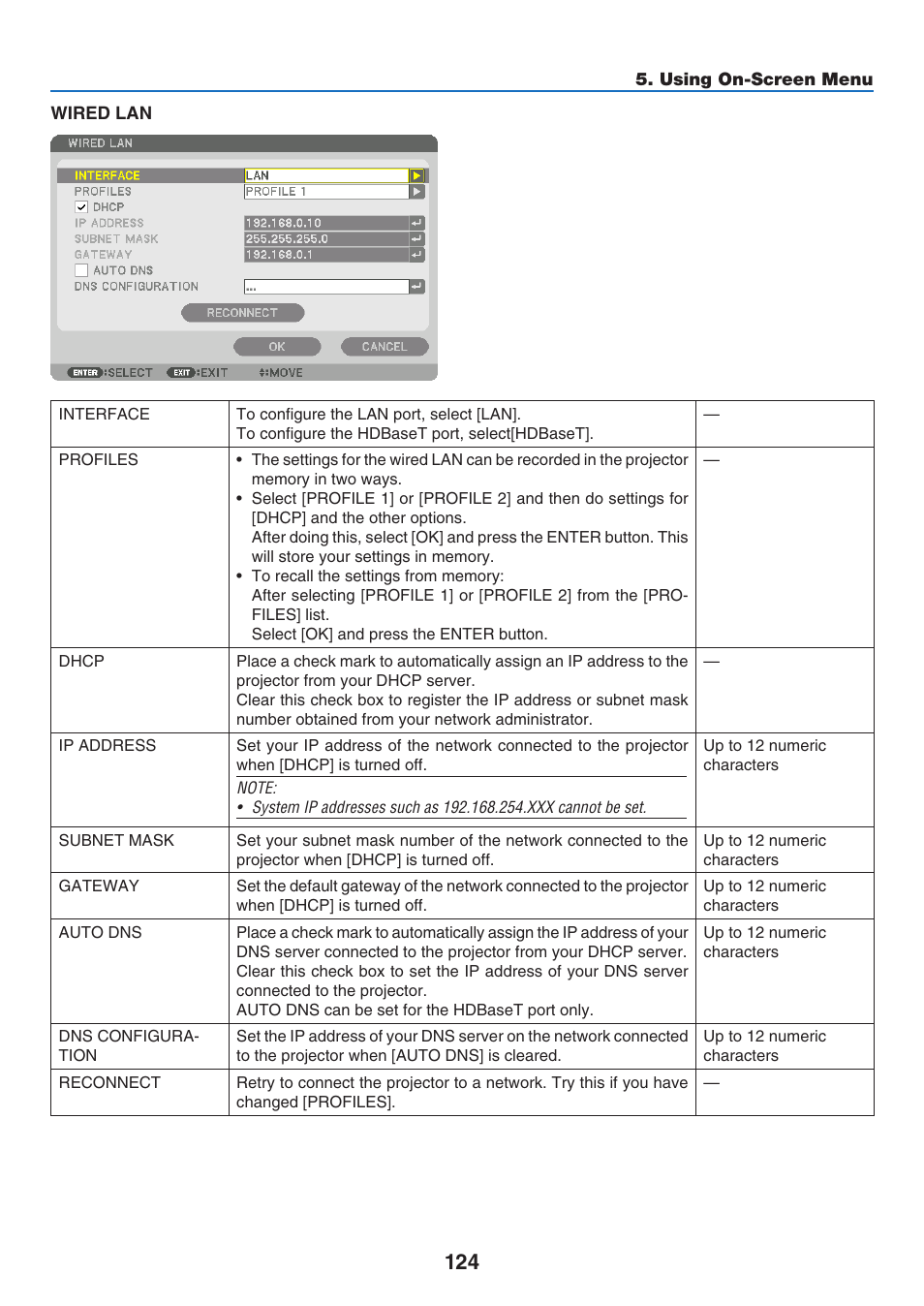 NEC 40,000-Lumen 4K Laser Installation Projector User Manual | Page 141 / 192