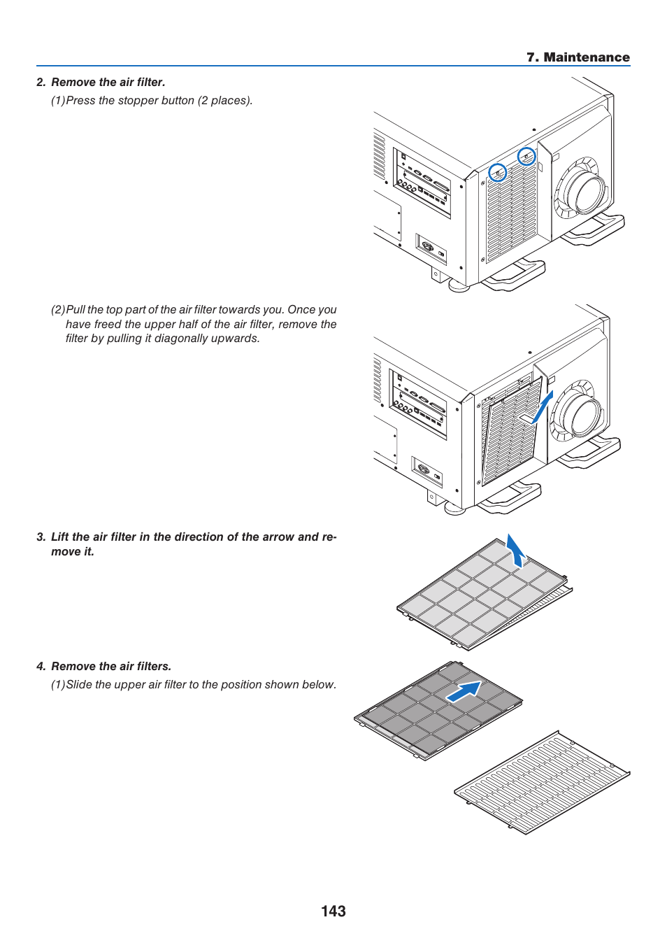 NEC 40,000-Lumen 4K Laser Installation Projector User Manual | Page 160 / 192