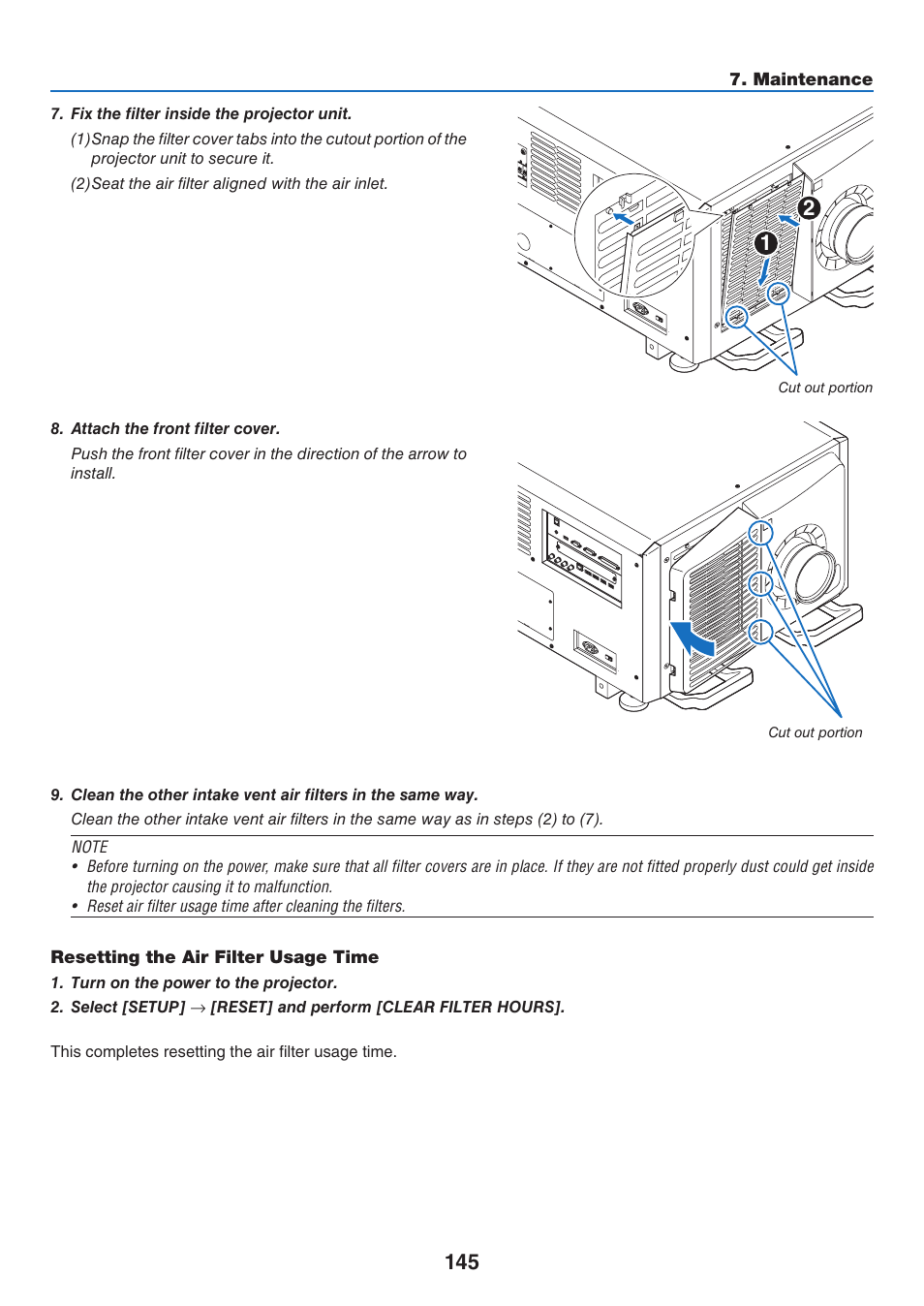 NEC 40,000-Lumen 4K Laser Installation Projector User Manual | Page 162 / 192