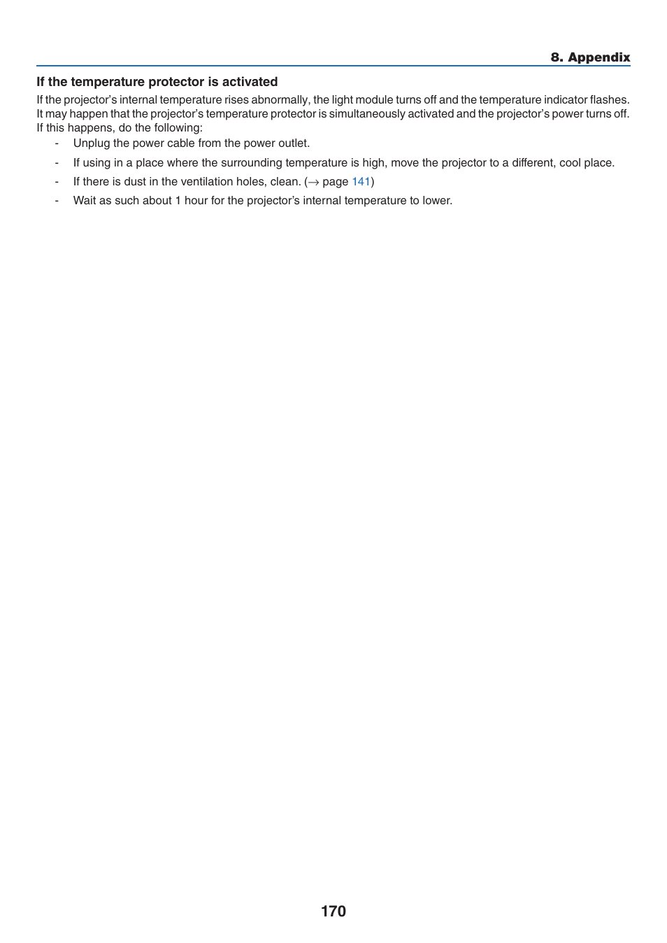 NEC 40,000-Lumen 4K Laser Installation Projector User Manual | Page 187 / 192