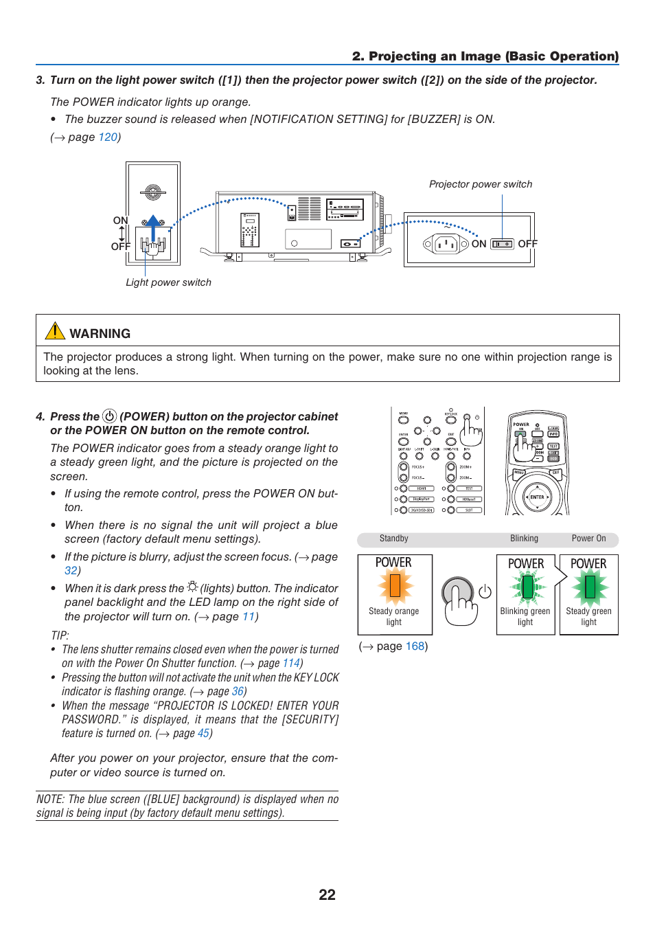 NEC 40,000-Lumen 4K Laser Installation Projector User Manual | Page 39 / 192