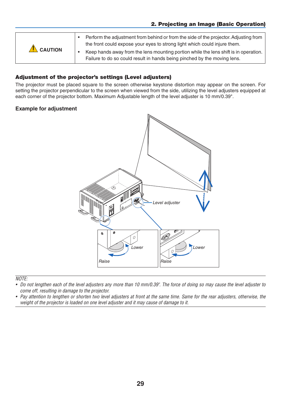 NEC 40,000-Lumen 4K Laser Installation Projector User Manual | Page 46 / 192