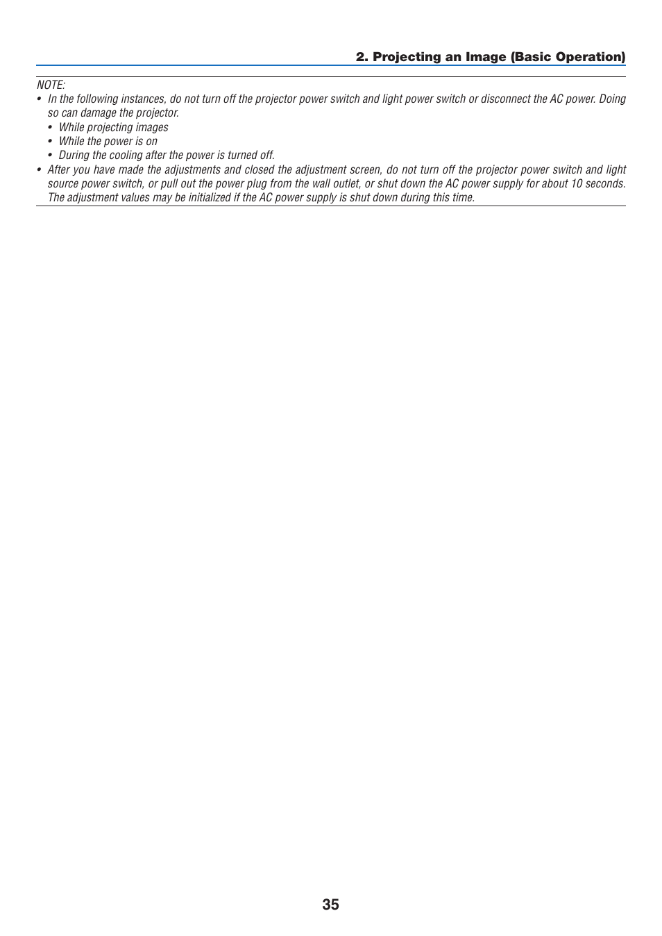 NEC 40,000-Lumen 4K Laser Installation Projector User Manual | Page 52 / 192