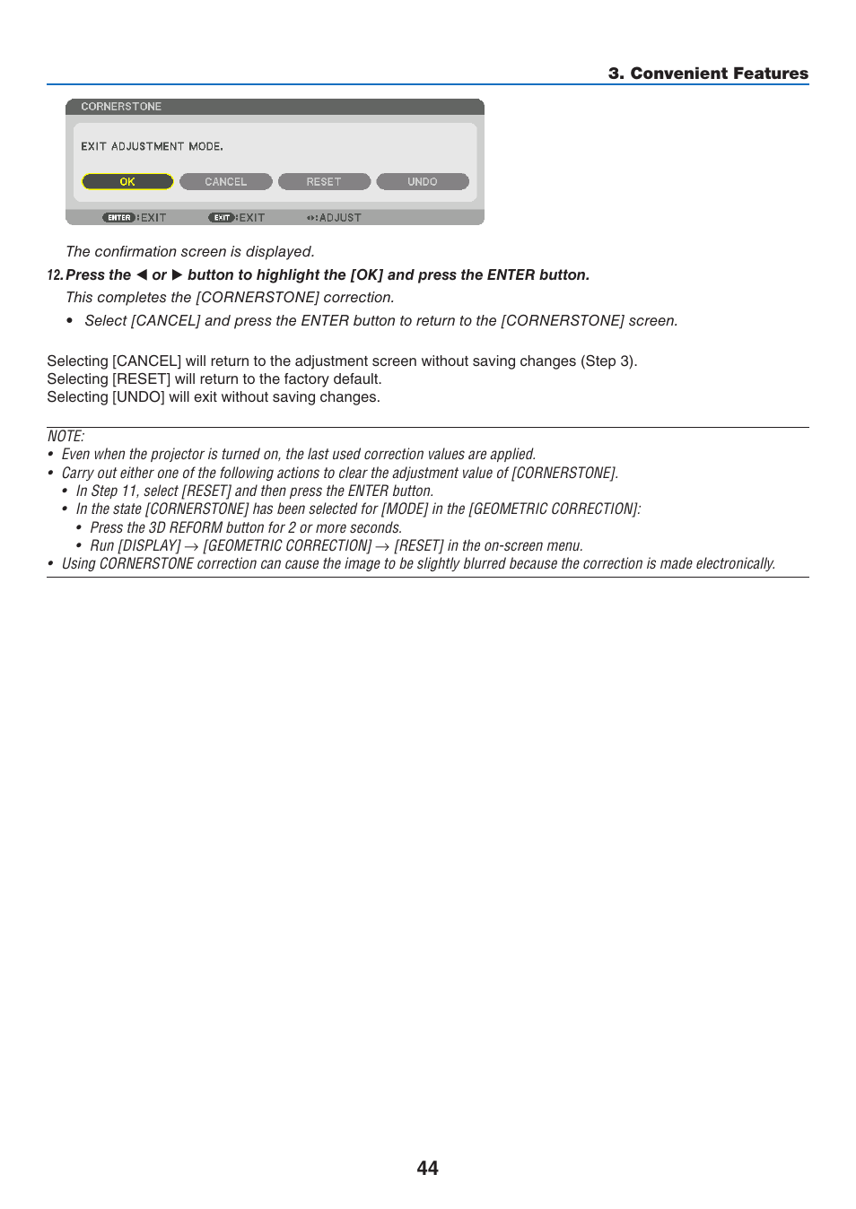 NEC 40,000-Lumen 4K Laser Installation Projector User Manual | Page 61 / 192