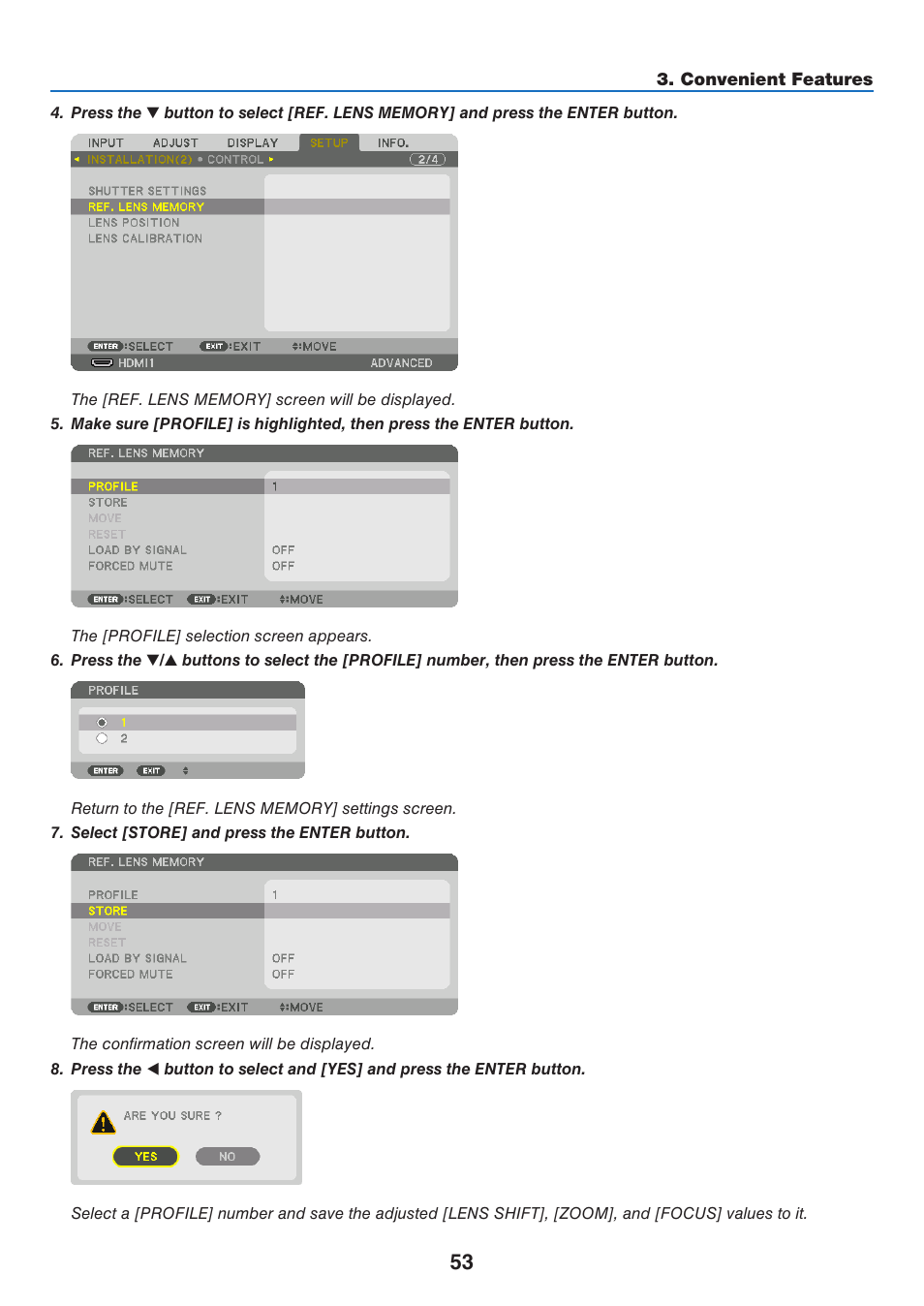 NEC 40,000-Lumen 4K Laser Installation Projector User Manual | Page 70 / 192