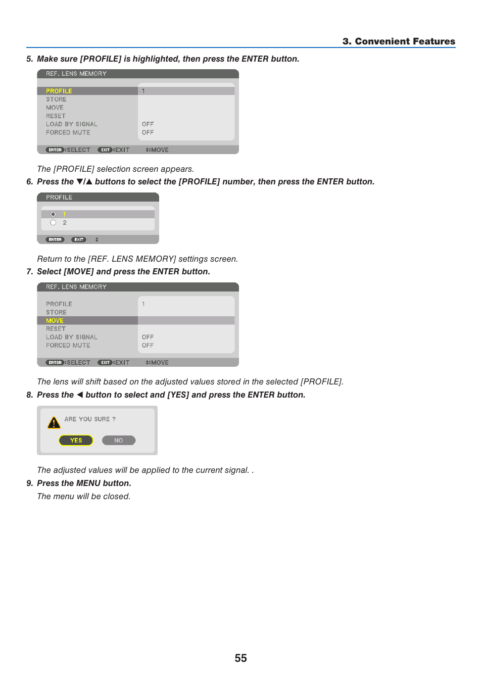 NEC 40,000-Lumen 4K Laser Installation Projector User Manual | Page 72 / 192