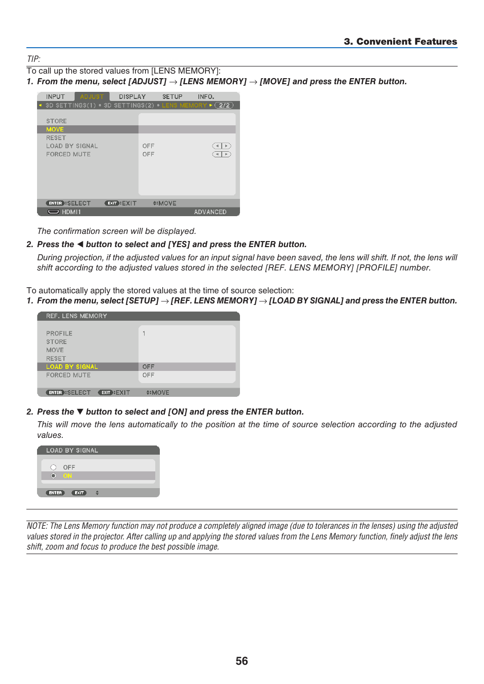 NEC 40,000-Lumen 4K Laser Installation Projector User Manual | Page 73 / 192