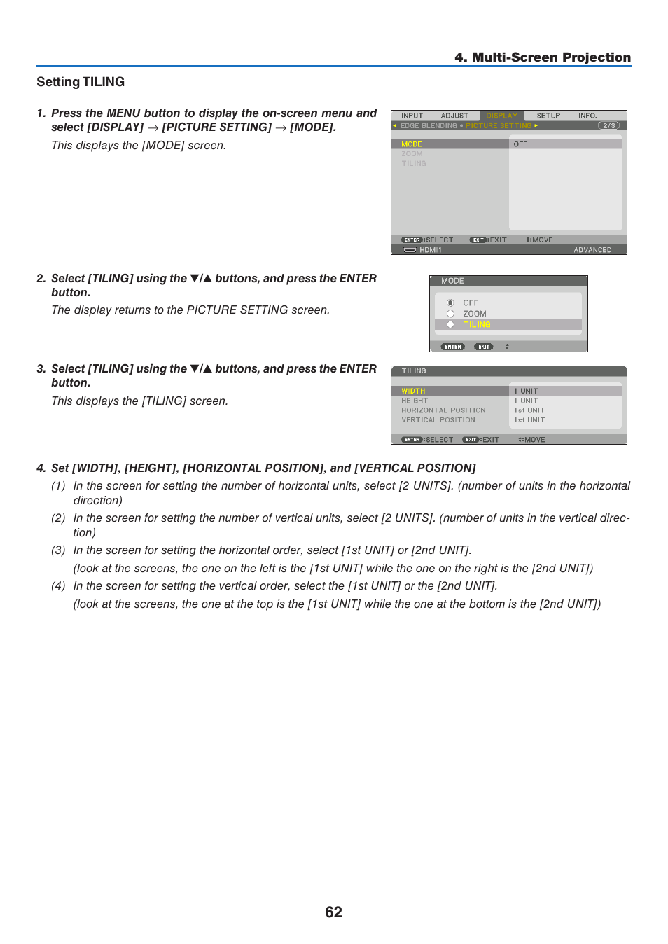 NEC 40,000-Lumen 4K Laser Installation Projector User Manual | Page 79 / 192