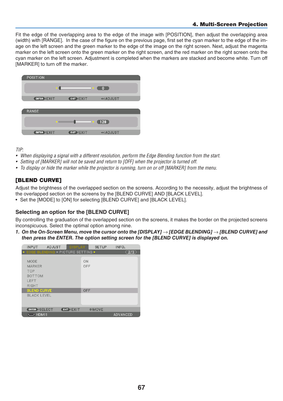 NEC 40,000-Lumen 4K Laser Installation Projector User Manual | Page 84 / 192