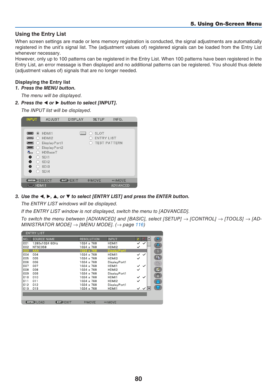 NEC 40,000-Lumen 4K Laser Installation Projector User Manual | Page 97 / 192