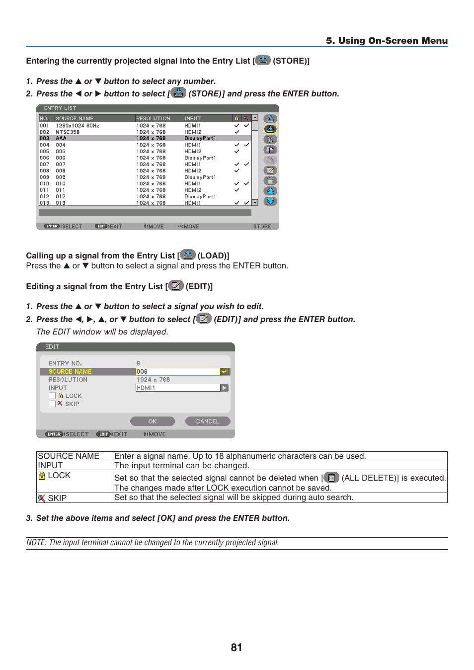 NEC 40,000-Lumen 4K Laser Installation Projector User Manual | Page 98 / 192