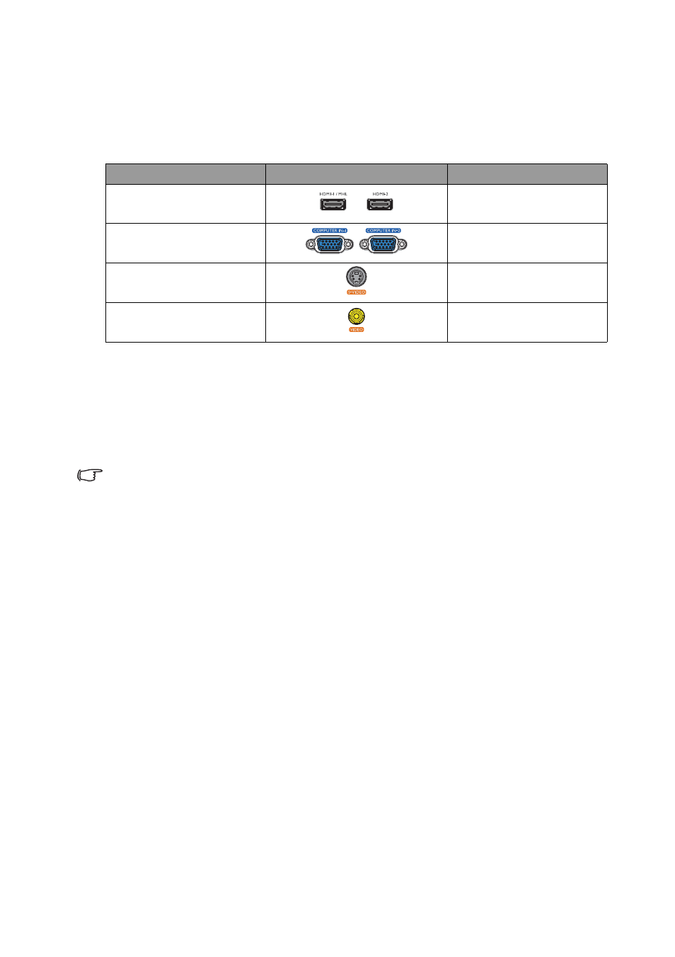 Connecting video source devices, Connecting audio | BenQ MW855UST+ 3500-Lumen WXGA Ultra-Short Throw DLP Projector User Manual | Page 23 / 77