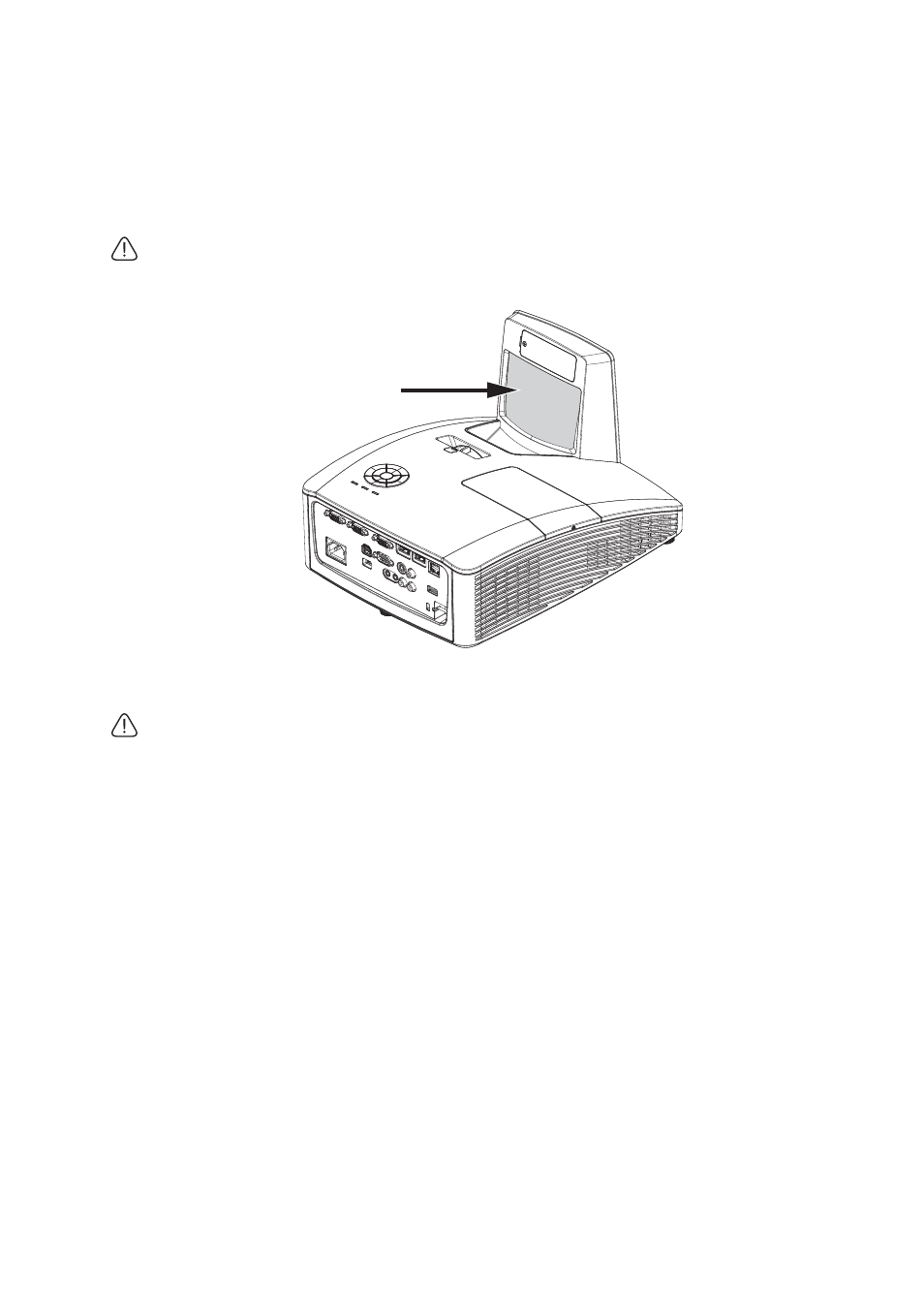 Cleaning the projector mirror | BenQ MW855UST+ 3500-Lumen WXGA Ultra-Short Throw DLP Projector User Manual | Page 67 / 77