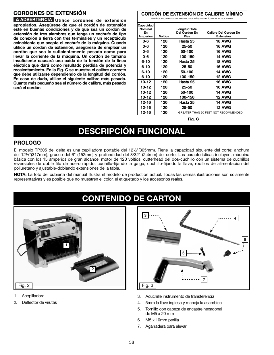 Delta TP305 User Manual | Page 38 / 49