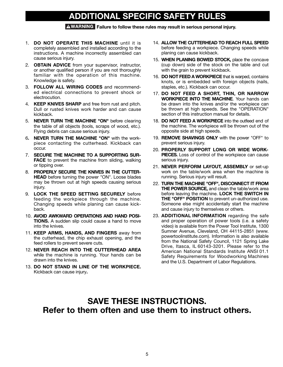 Delta TP305 User Manual | Page 5 / 49