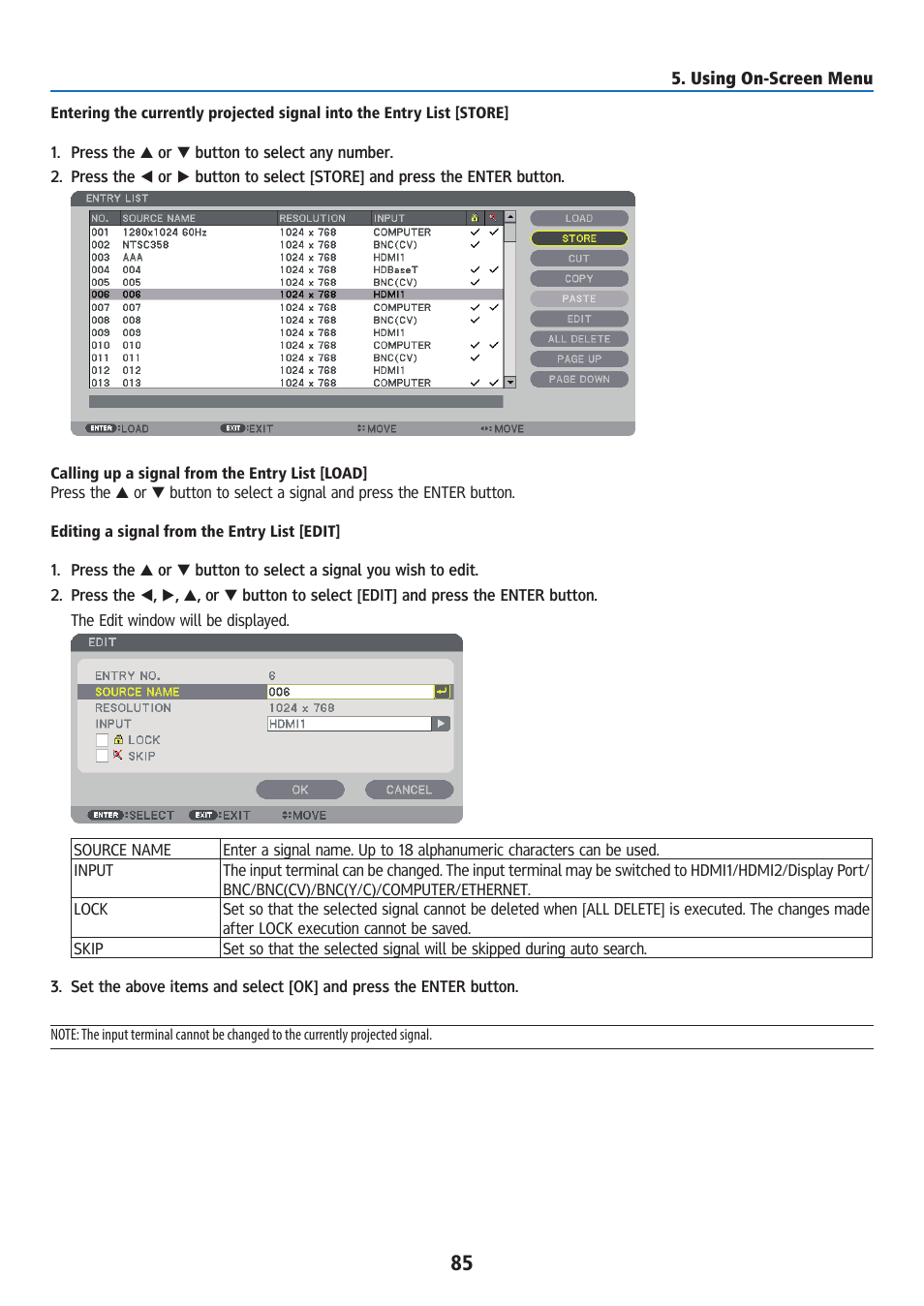 Ricoh PJ WU6181N 6200-Lumen WUXGA LCD Projector (No Lens) User Manual | Page 100 / 268