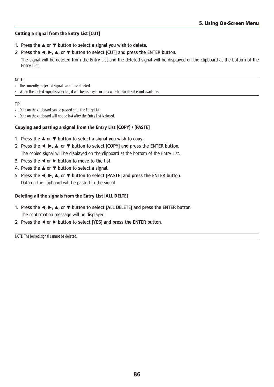 Ricoh PJ WU6181N 6200-Lumen WUXGA LCD Projector (No Lens) User Manual | Page 101 / 268