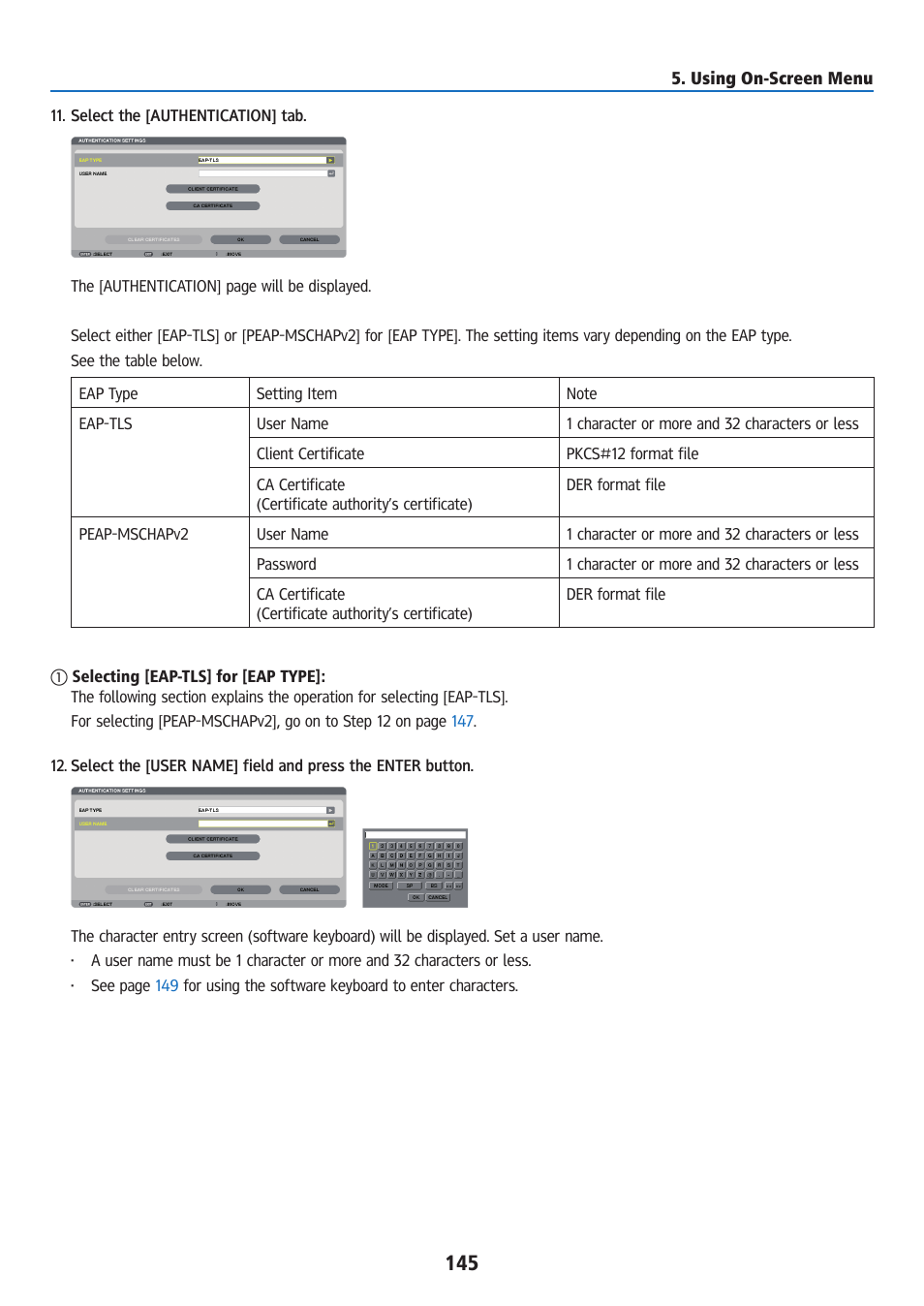 Ricoh PJ WU6181N 6200-Lumen WUXGA LCD Projector (No Lens) User Manual | Page 160 / 268