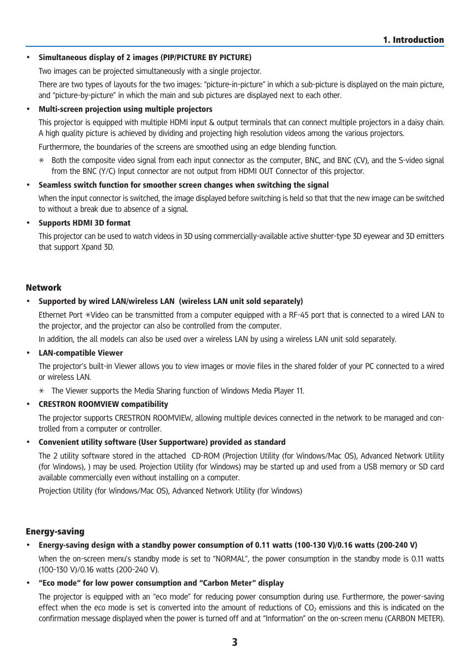 Network | Ricoh PJ WU6181N 6200-Lumen WUXGA LCD Projector (No Lens) User Manual | Page 18 / 268