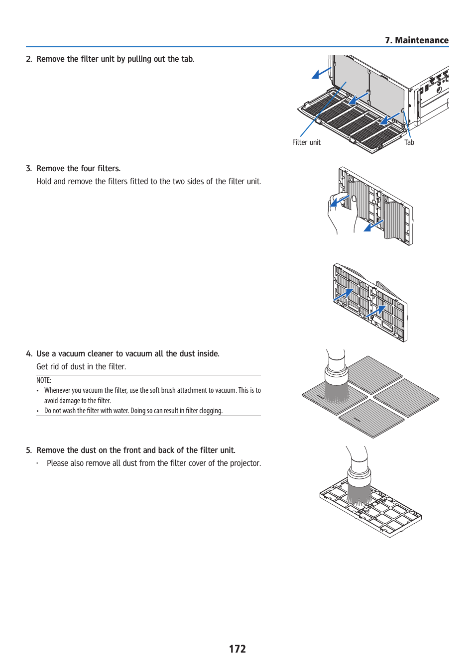 Ricoh PJ WU6181N 6200-Lumen WUXGA LCD Projector (No Lens) User Manual | Page 187 / 268