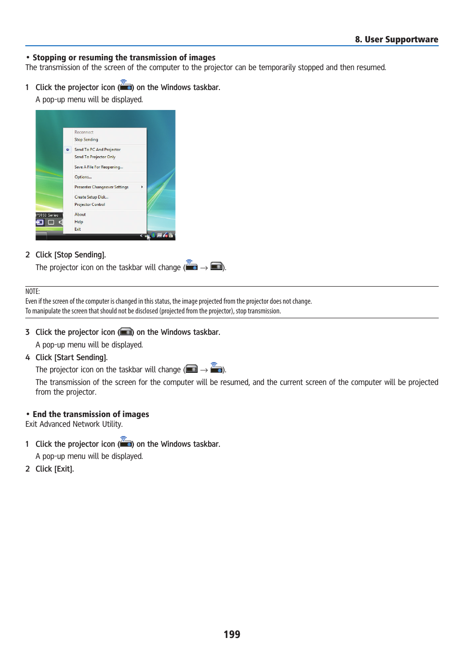 Ricoh PJ WU6181N 6200-Lumen WUXGA LCD Projector (No Lens) User Manual | Page 214 / 268