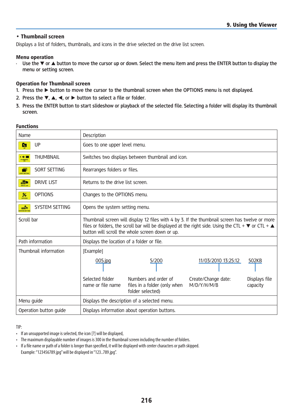 Ricoh PJ WU6181N 6200-Lumen WUXGA LCD Projector (No Lens) User Manual | Page 231 / 268
