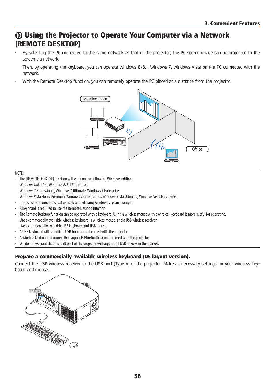 Ricoh PJ WU6181N 6200-Lumen WUXGA LCD Projector (No Lens) User Manual | Page 71 / 268