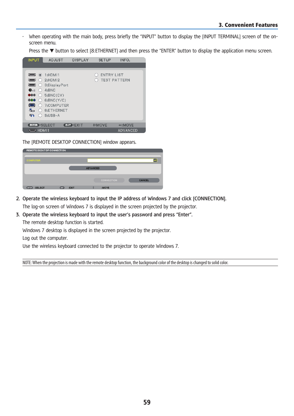 Ricoh PJ WU6181N 6200-Lumen WUXGA LCD Projector (No Lens) User Manual | Page 74 / 268