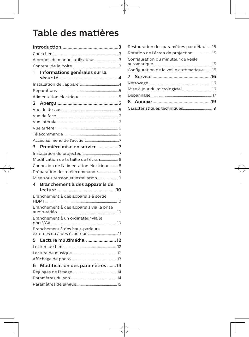 Philips NeoPix Easy 2+ HD LCD Projector User Manual | Page 23 / 154