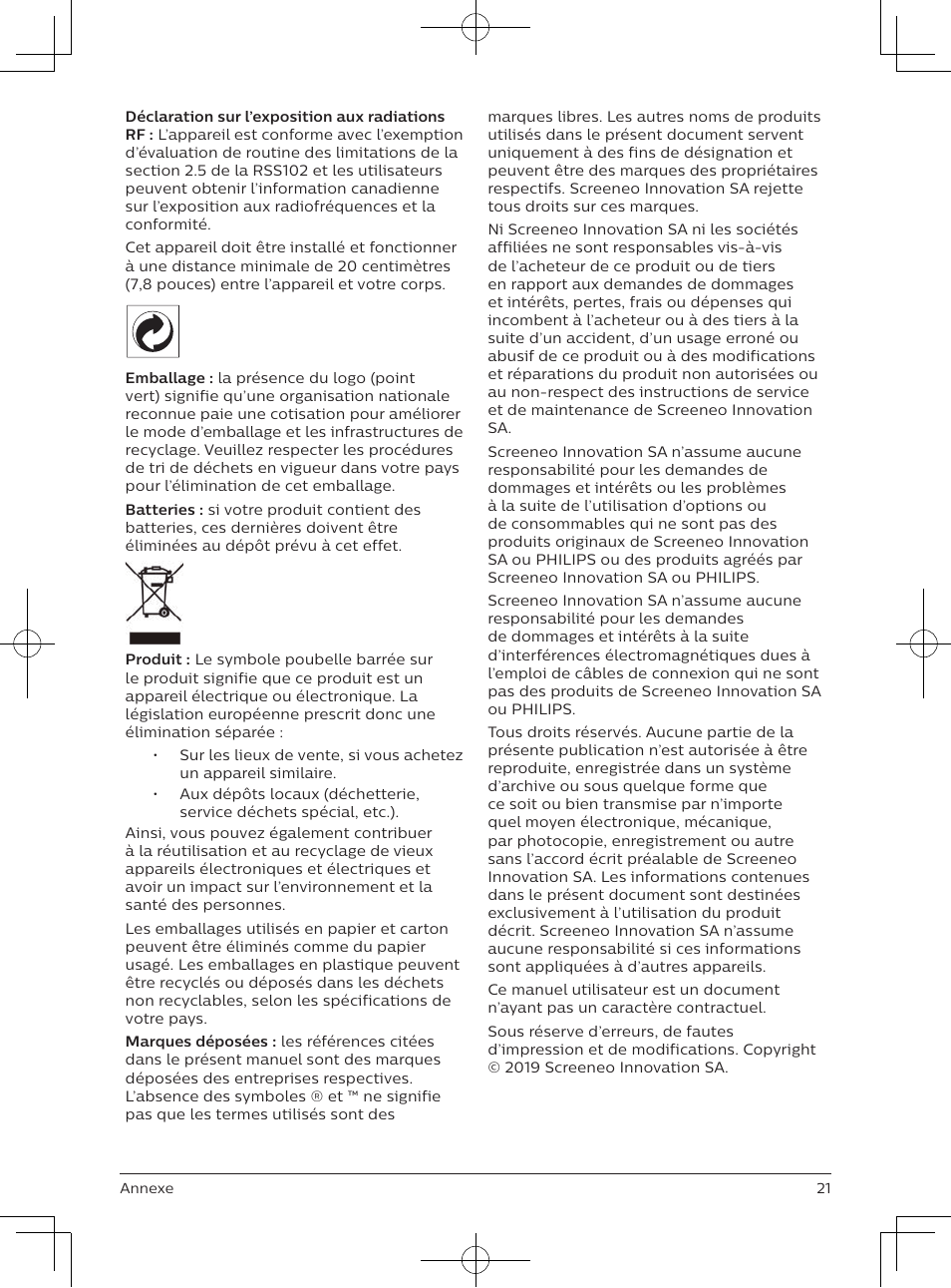 Philips NeoPix Easy 2+ HD LCD Projector User Manual | Page 42 / 154