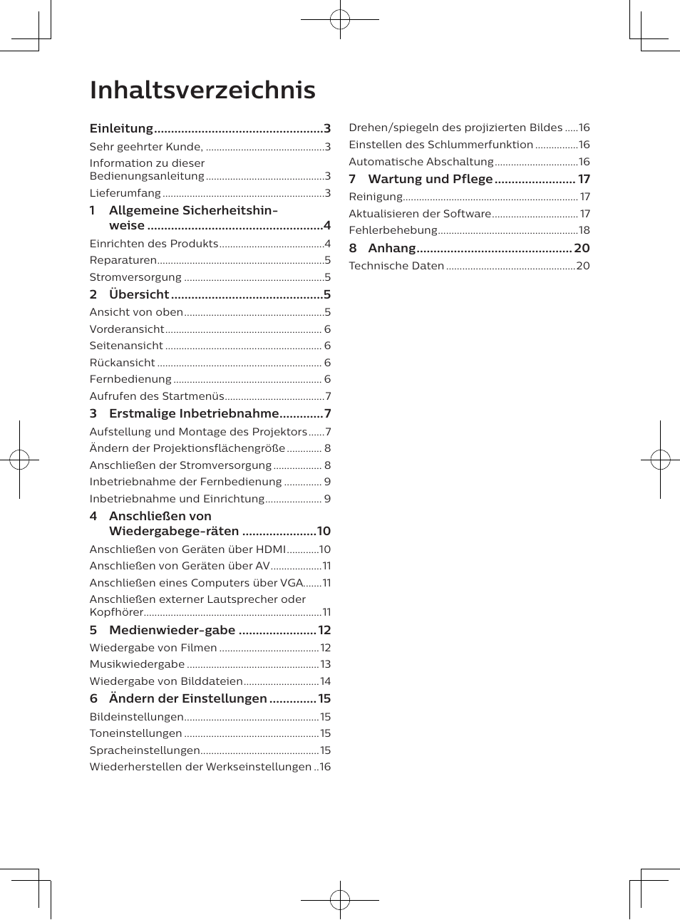 Philips NeoPix Easy 2+ HD LCD Projector User Manual | Page 45 / 154