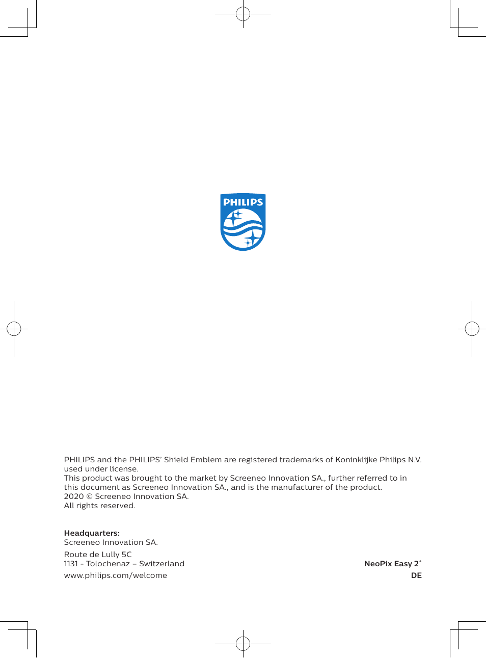 Philips NeoPix Easy 2+ HD LCD Projector User Manual | Page 66 / 154