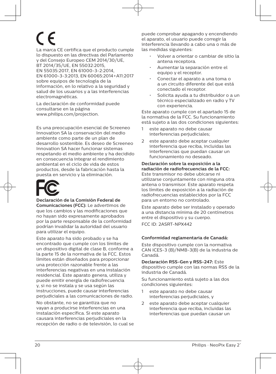 Philips NeoPix Easy 2+ HD LCD Projector User Manual | Page 86 / 154