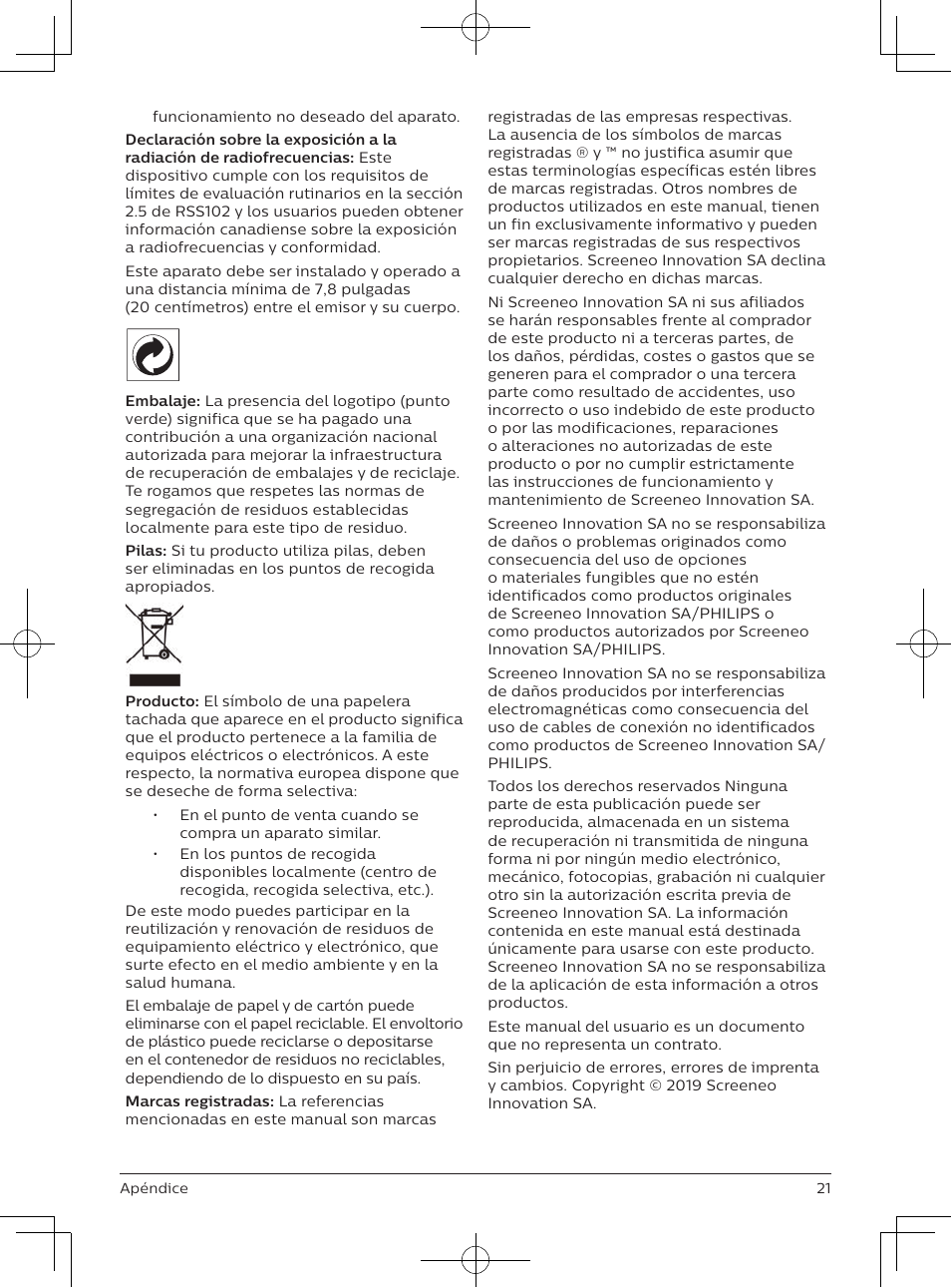 Philips NeoPix Easy 2+ HD LCD Projector User Manual | Page 87 / 154