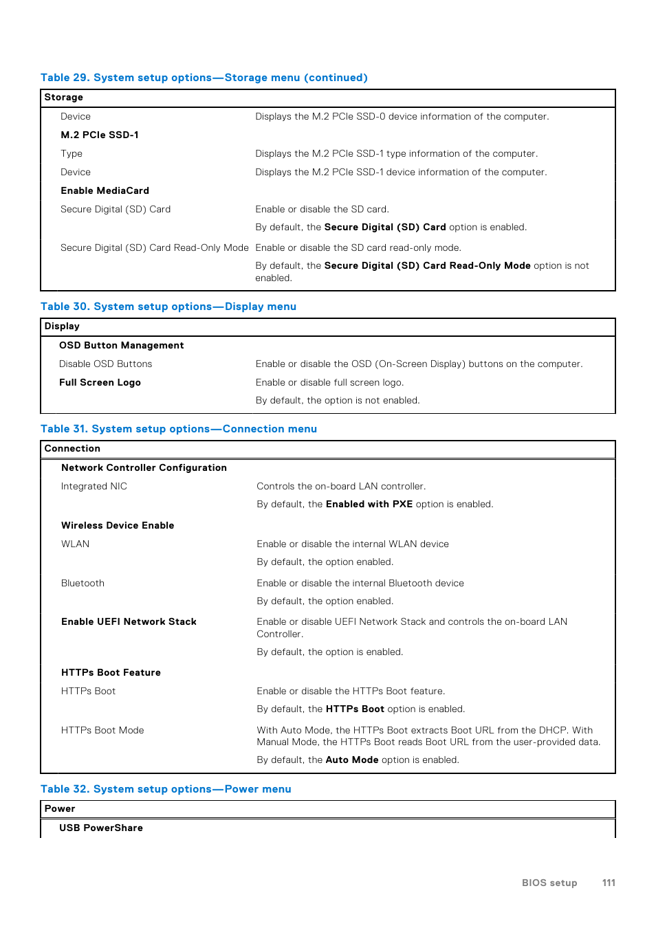 Dell 23.8" OptiPlex 7410 All-in-One Desktop Computer (Gray) User Manual | Page 111 / 129