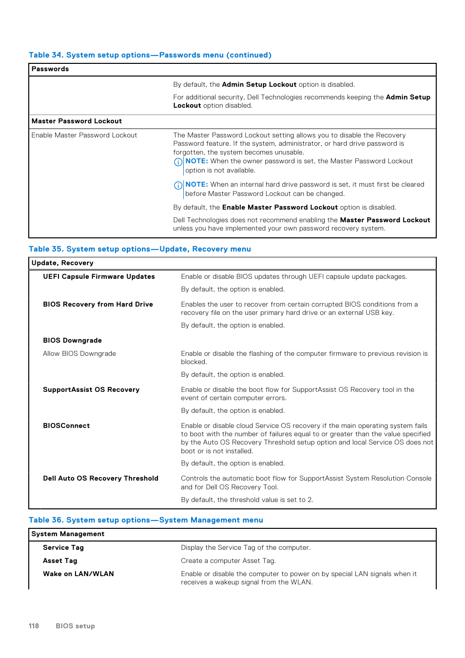 Dell 23.8" OptiPlex 7410 All-in-One Desktop Computer (Gray) User Manual | Page 118 / 129