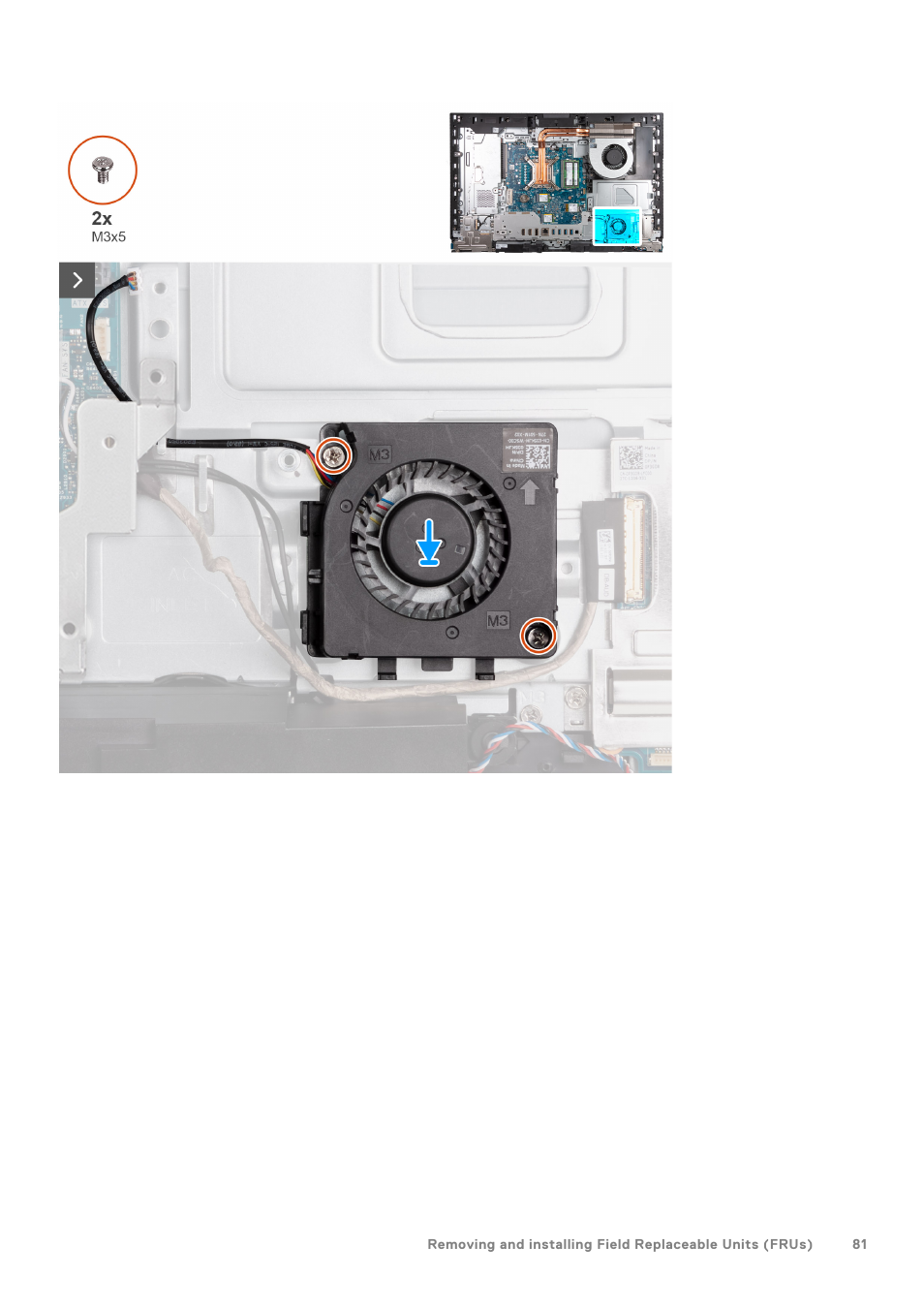 Dell 23.8" OptiPlex 7410 All-in-One Desktop Computer (Gray) User Manual | Page 81 / 129