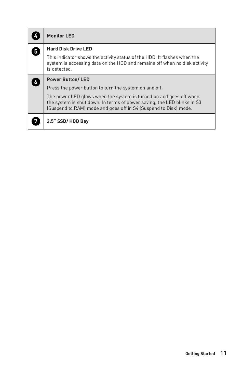 MSI 27" Modern AM272P All-in-One Desktop Computer (Black) User Manual | Page 11 / 49