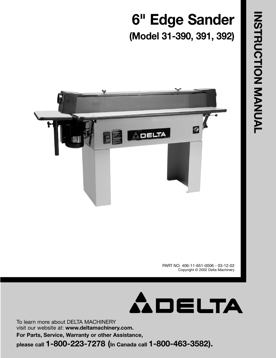 Delta 31-392 User Manual | 16 pages