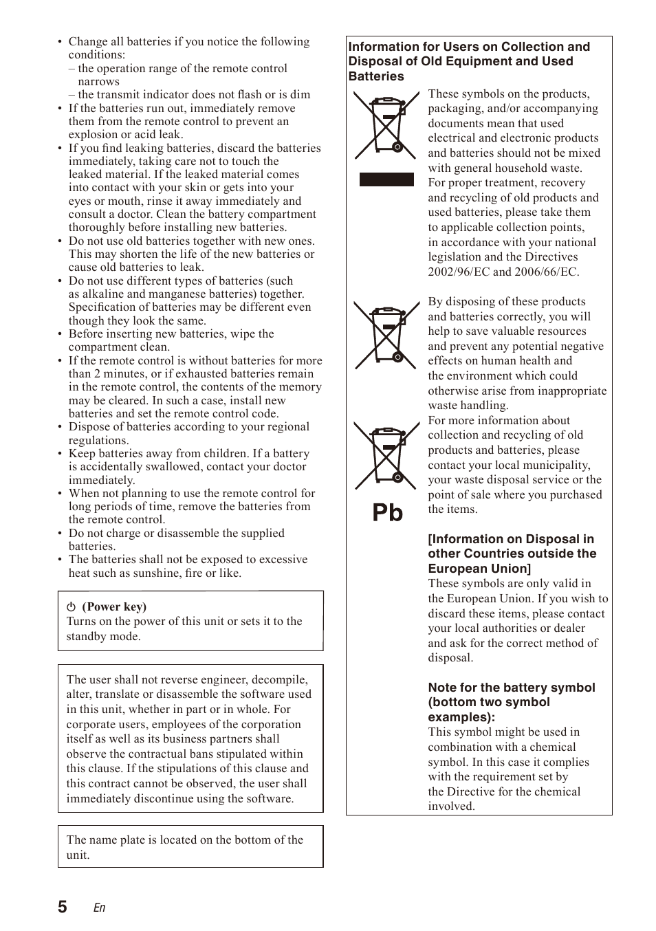 Yamaha WXA-50 MusicCast Wireless Streaming Amplifier (Dark Silver) User Manual | Page 6 / 52