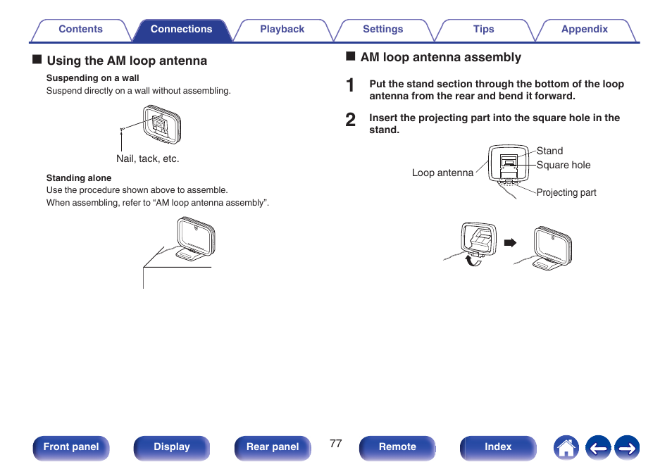 Marantz AV 10 Reference 15.4-Channel Home Theater Preamplifier/Processor User Manual | Page 77 / 336