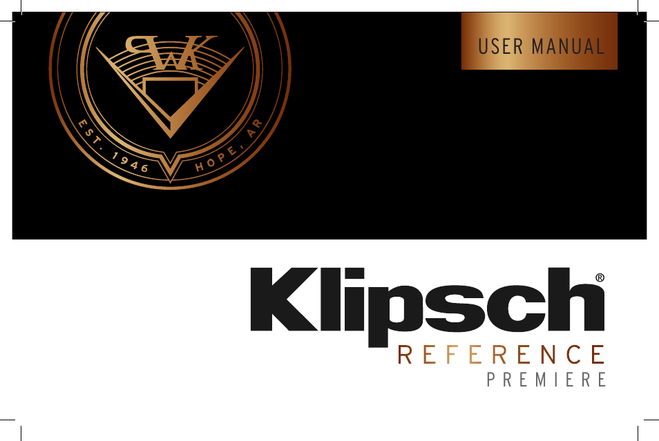 Klipsch Reference Premiere RP-500SA II Two-Way Dolby Atmos Elevation/Surround Speakers (Ebony, Pair) User Manual | 68 pages